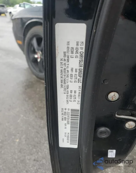 2014 Dodge Challenger R/T z USA, uszkodzony, nr VIN 2C3CDYBT5EH126255